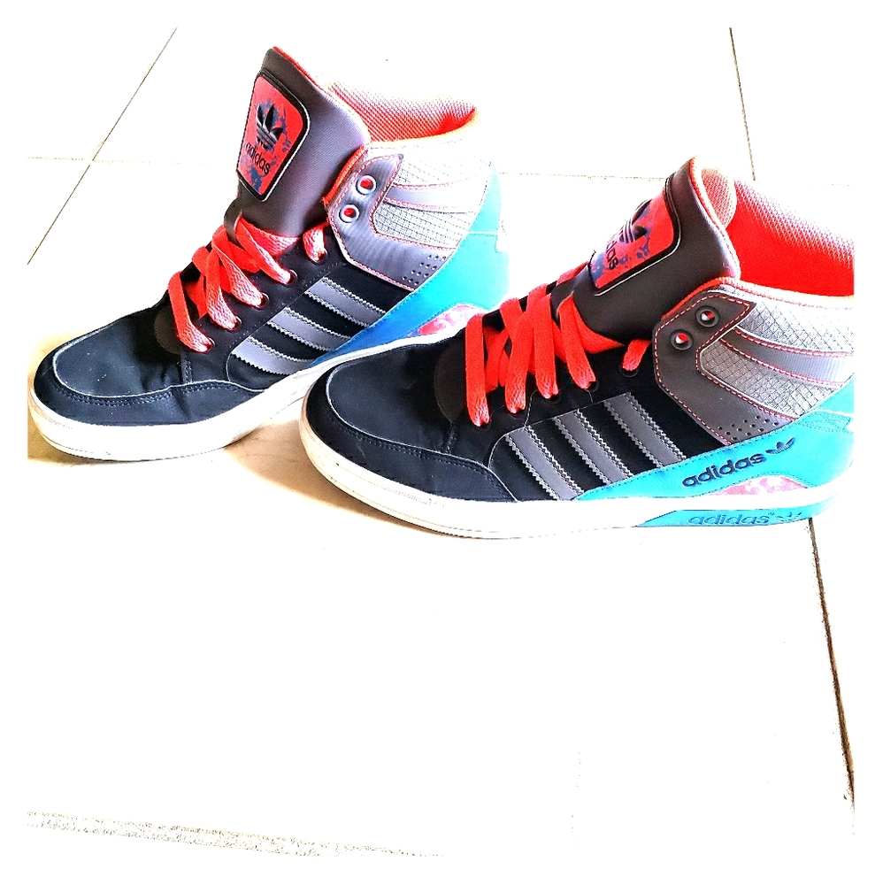 Adidas high top sneakers